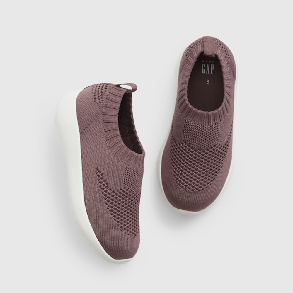 BABY GAP TODDLER KNIT PULL ON SNEAKERS